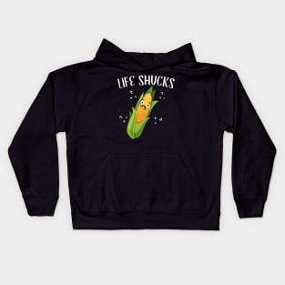 Life Shucks Kids Hoodie